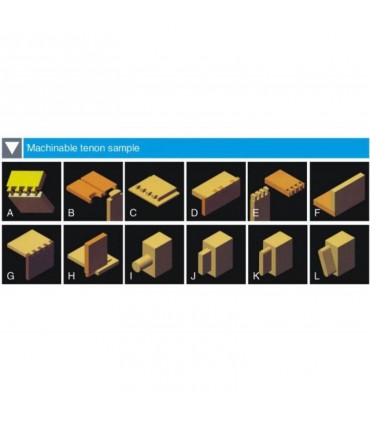 Masina pentru frezat imbinari in coada de randunica Winter CNC-900