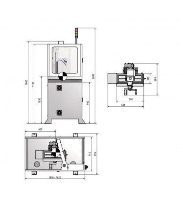 Masina de frezat CNC Optimum M 2LS