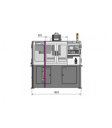 Masina de frezat CNC Optimum F4