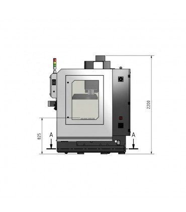 Masina de frezat CNC Optimum F 105 / 808 D Advanced