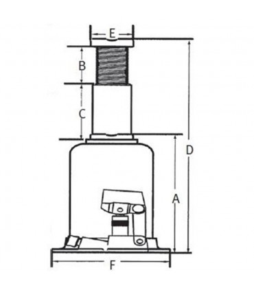Cric hidraulic profesional Unicraft HSWH Pro 10