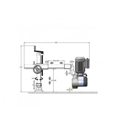 Dispozitiv de avans Winter Feedmax 38 Easy