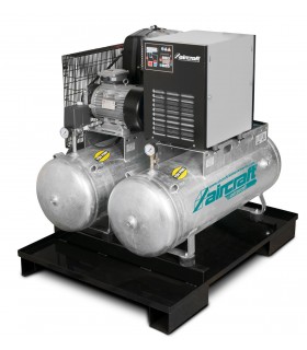 COMPRESOR CU DOUA UNITATI DE COMPRESIE AIRPROFI DUO 853/2X100/10 K