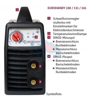 Aparat de sudura EUROHANDY 100 - SET