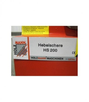 Foarfeca de banc Holzmann HS 200