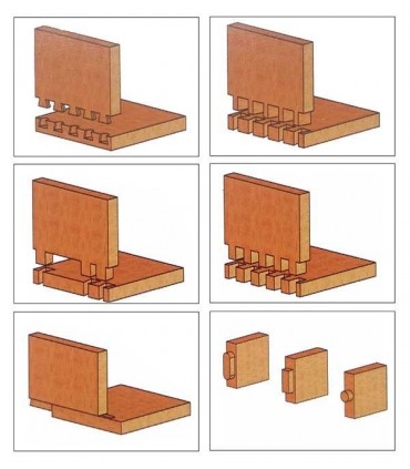 Masina pentru frezat imbinari in coada de randunica Winter CNC 700
