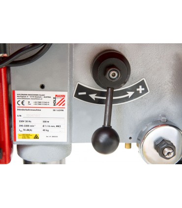 Masina de gaurit cu coloana si transmisie prin curea Holzmann SB162VN - 230V