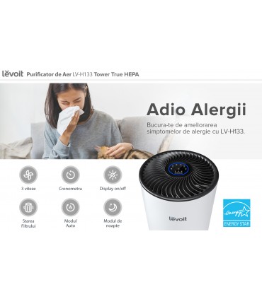 Purificator de aer Levoit LV-H133-RWH
