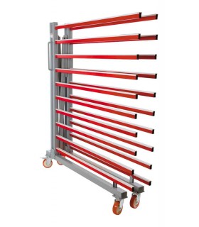 Suport extensibil pentru uscare elemente vopsite HOLZMANN  TAW140