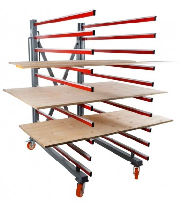 Suport extensibil pentru uscare elemente vopsite HOLZMANN  TAW140