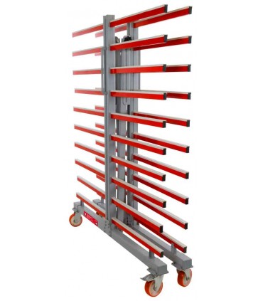 Suport extensibil pentru uscare elemente vopsite HOLZMANN  TAW70DUO