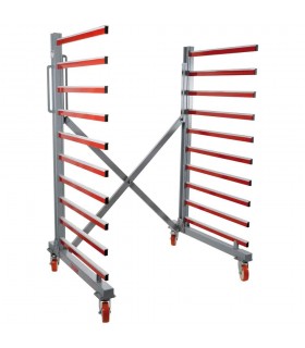 Suport extensibil pentru uscare elemente vopsite HOLZMANN  TAW76