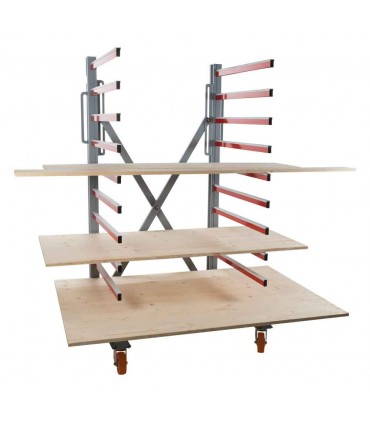 Suport extensibil pentru uscare elemente vopsite HOLZMANN  TAW76